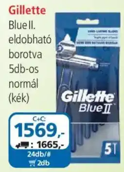 ÁRKLUB Gillette Blue II eldobható borotva ajánlat