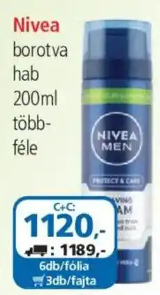 ÁRKLUB Nivea borotva hab ajánlat