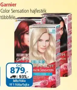 ÁRKLUB Garnier color sensation hajfesték ajánlat