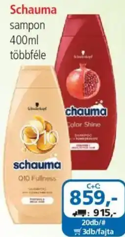 ÁRKLUB Schauma sampon ajánlat