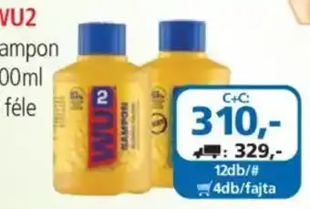 ÁRKLUB Wu2 sampon ajánlat