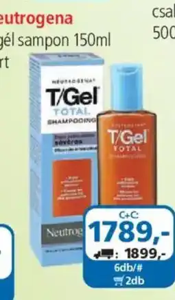 ÁRKLUB Neutrogena tgel total sampon ajánlat