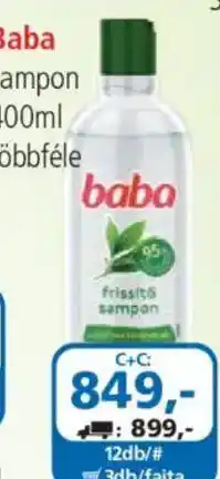 ÁRKLUB baba sampon ajánlat