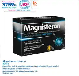 Gyöngy Patikák Magnisteron tabletta ajánlat
