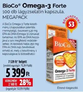 BioCo omega-3 forte