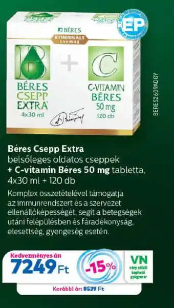 Béres Csepp Extra