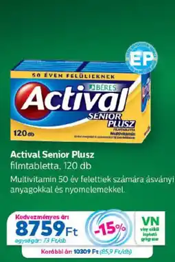 Gyöngy Patikák Béres actival senior plusz ajánlat