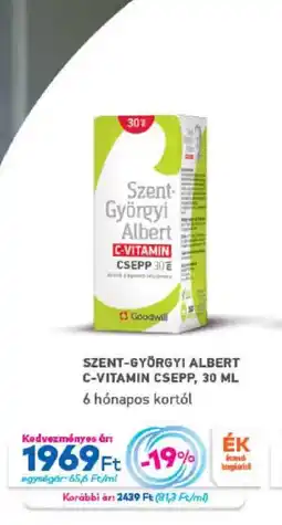 Gyöngy Patikák Szent-györgyi albert c-vitamin csepp ajánlat