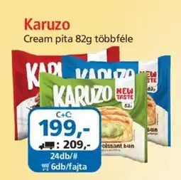 ÁRKLUB Karuzo cream pita ajánlat