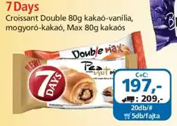 ÁRKLUB 7 days croissant double ajánlat