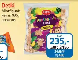 ÁRKLUB Detki állatfigurás keksz ajánlat
