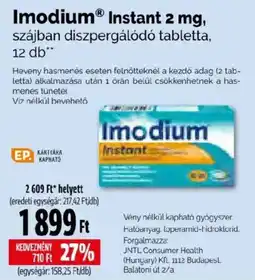 Pingvin Patika Imodium instant ajánlat