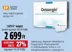 Pingvin Patika Octeangin ajánlat