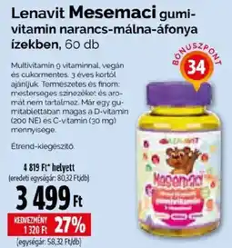 Pingvin Patika Lenavit Mesemaci ajánlat