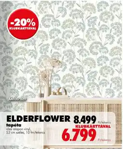 Diego elderflower tapéta ajánlat