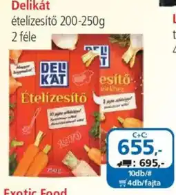 ÁRKLUB Delikát ételizesítő ajánlat