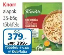 ÁRKLUB Knorr alapok ajánlat