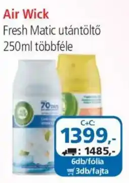 ÁRKLUB Air Wick fresh matic utántöltő ajánlat