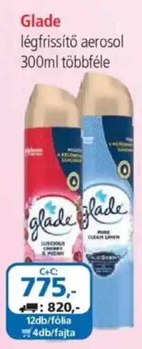 ÁRKLUB Glade légfrissítő aerosol ajánlat