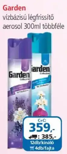 ÁRKLUB Garden vízbázisú légfrissítő aerosol ajánlat