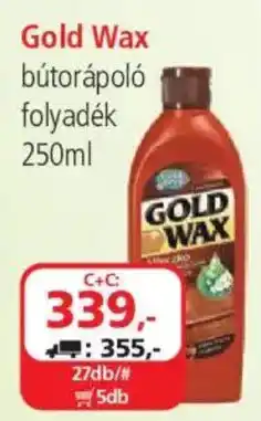 ÁRKLUB Gold Wax bútórapoló folyadék ajánlat