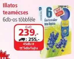 ÁRKLUB Illatos teamécses ajánlat