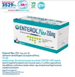 Gyöngy Patikák enterol neo 250 mg ajánlat