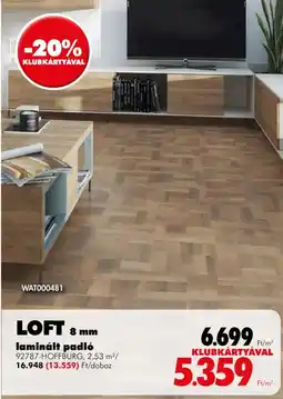 Diego Loft laminált padló ajánlat