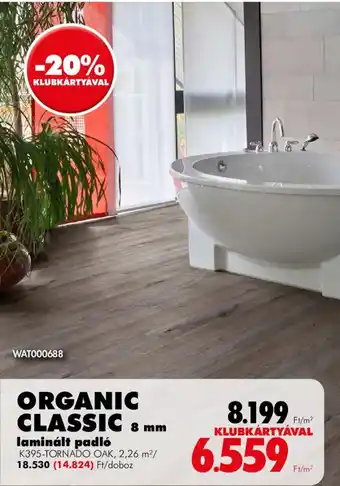 Organic classic laminált padló