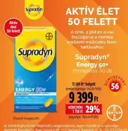 Pingvin Patika Supradyn Energy 50+ ajánlat