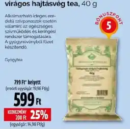 Pingvin Patika virágos hajtásvég tea ajánlat