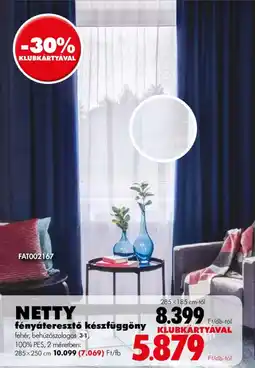 Diego Netty fényáteresztő készfüggöny ajánlat