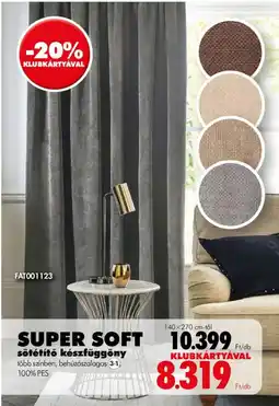 Diego Super soft sötétítő készfüggöny ajánlat