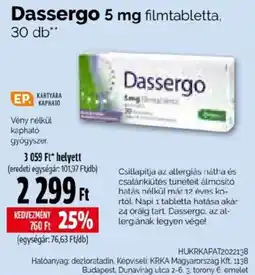 Pingvin Patika Dassergo ajánlat