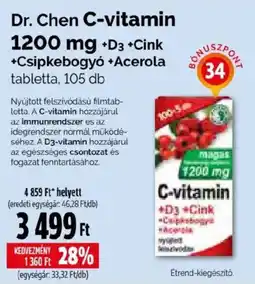 Pingvin Patika Dr. Chen C-vitamin ajánlat