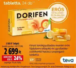 Pingvin Patika Dorifen ajánlat
