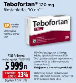 Pingvin Patika Tebofortan ajánlat