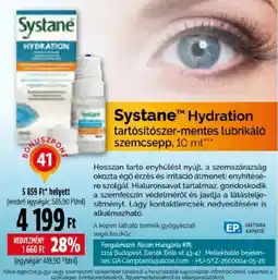 Pingvin Patika Systane hydration ajánlat