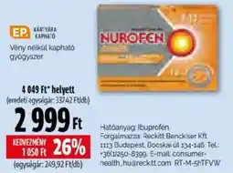 Pingvin Patika Nurofen ajánlat
