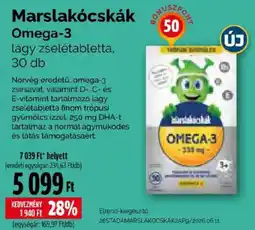 Pingvin Patika Marslakócskák Omega-3 ajánlat