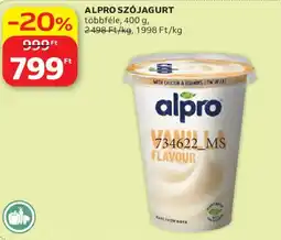 Auchan Alpro szójagurt ajánlat
