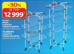 Auchan Vileda mixer toronyszárító ajánlat
