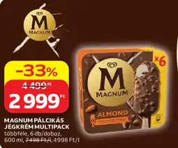 Auchan magnum pálcikás jégkrém multipack ajánlat
