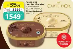 Auchan Carte d'or családi jégkrém ajánlat