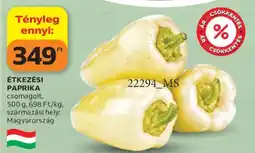 Auchan Étkezési paprika ajánlat