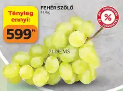 Auchan Fehér szőlő ajánlat