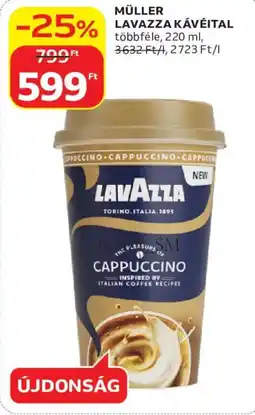 Auchan Lavazza kávéital ajánlat
