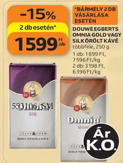 Auchan Douwe Egberts Omnia ajánlat