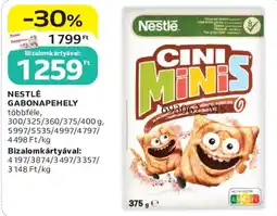 Auchan Nestlé cini minis ajánlat