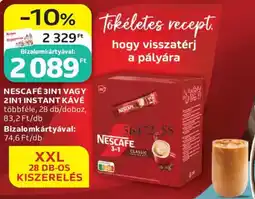 Auchan Nescafe 3in1 instant kávé ajánlat